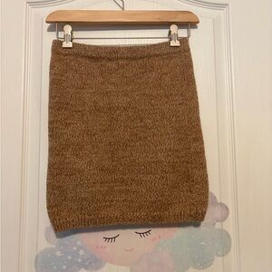 Club Monaco Tan Pencil Skirt